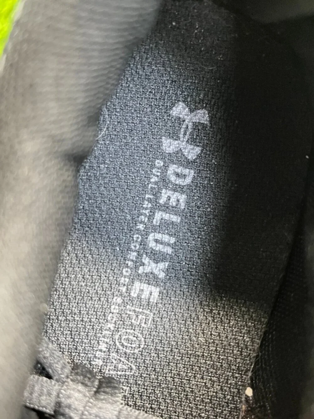 Under Armour Charged Rogue 3 Womens Size 8 Triple Black Running Shoes Sneakers